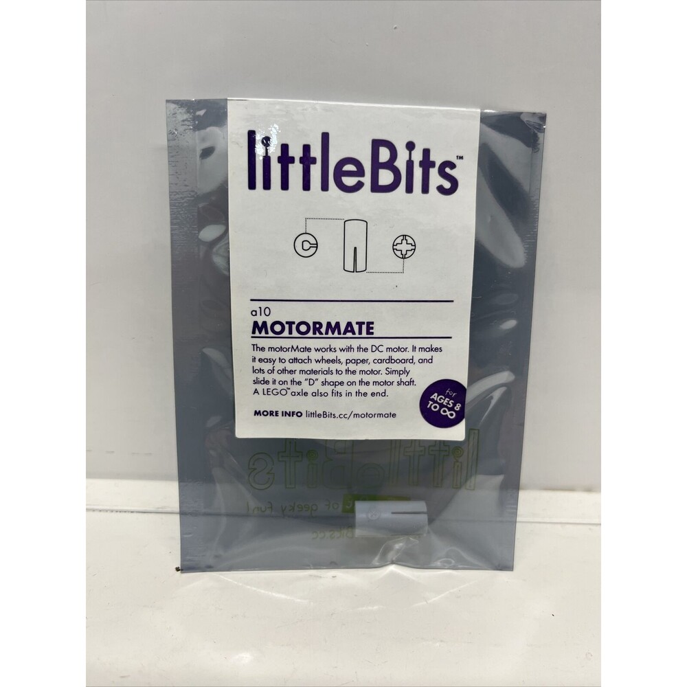 New - LittleBits motorMate ("D" Shaft) - A10 Accessory